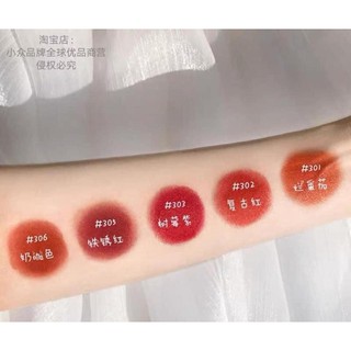 set 5 cây son tone đỏ lạnh