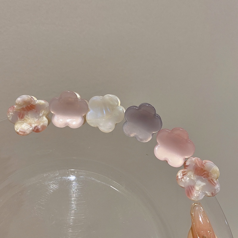 Kẹp tóc hình bông hoa mini phong cách Hàn Quốc xinh xắn dành cho bạn nữ