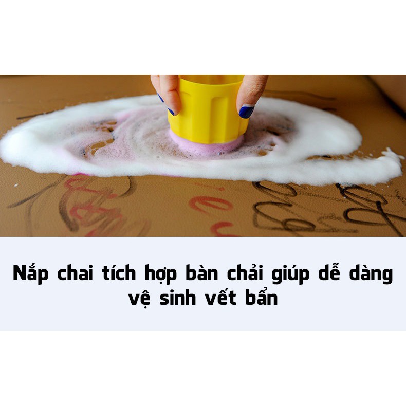 Chai vệ sinh nội thất ô tô đa năng Dạng Bọt Camel S023