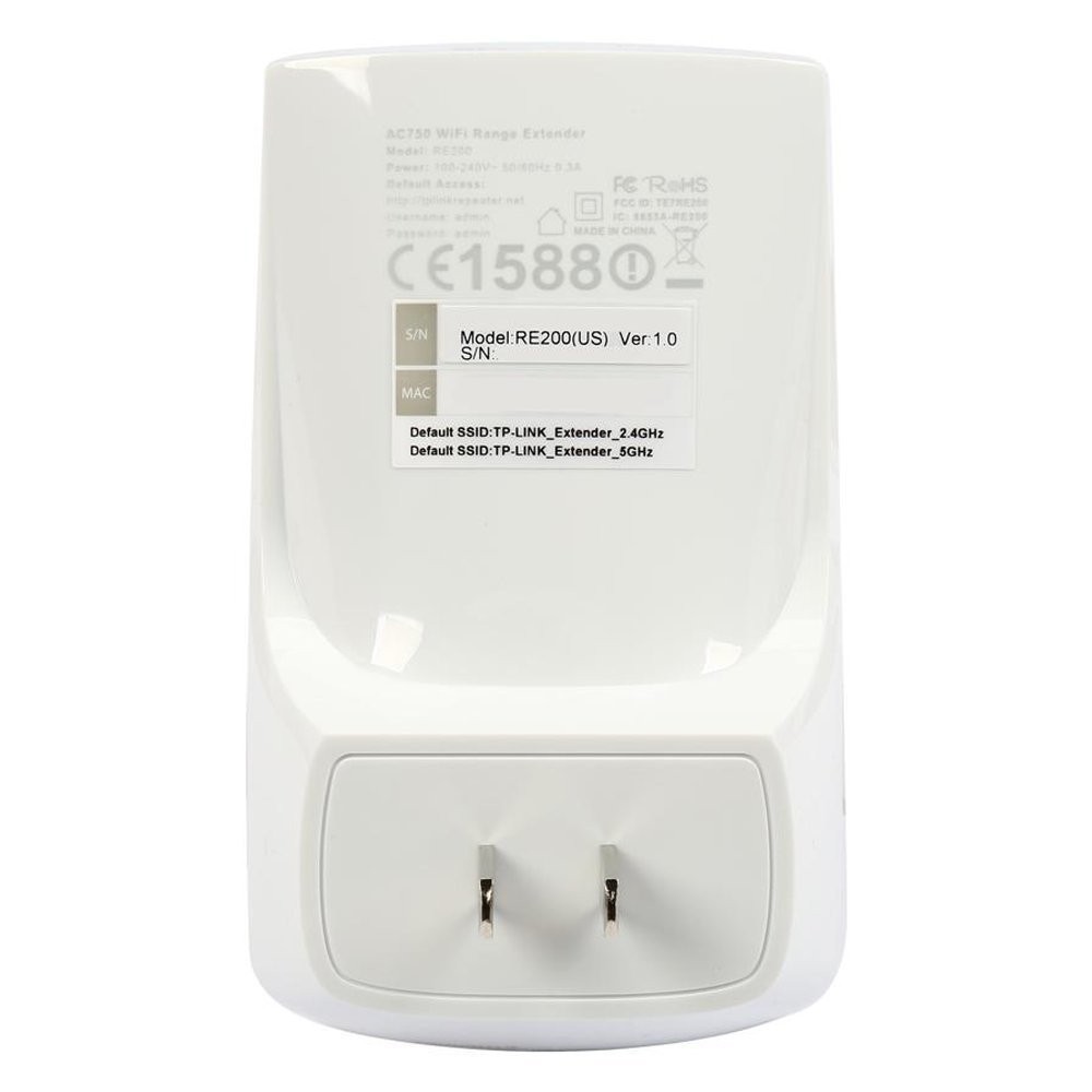 Bộ mở rộng sóng Wi-Fi AC750 Tp-link RE200 Hàng FPT-TCT bảo hành 2 năm | BigBuy360 - bigbuy360.vn