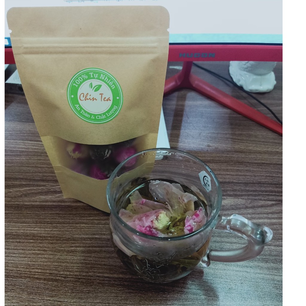 Trà phổ nhĩ Vân Nam (100G), Trà Hoa nở, giảm cân, đẹp da, giúp tinh thần tỉnh táo, xuất sứ từ tỉnh Vân Nam