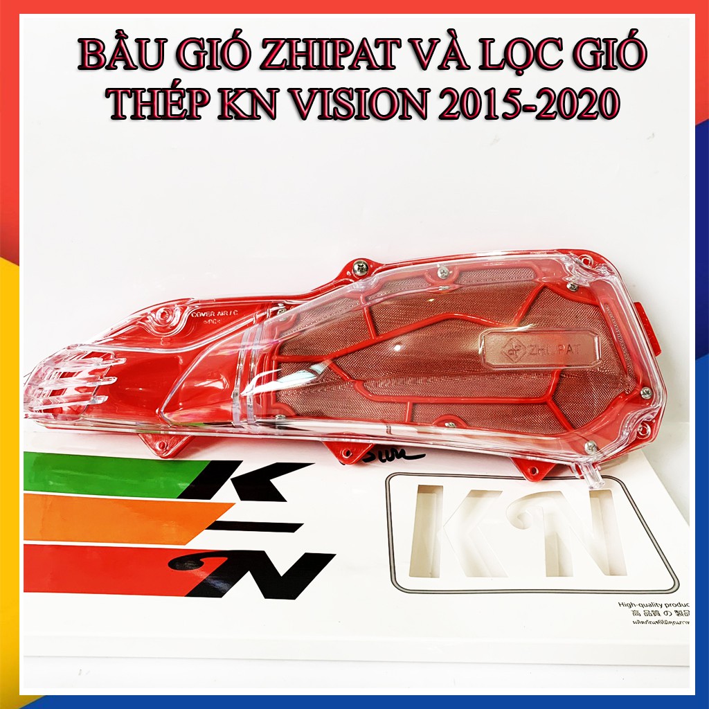 Lọc Gió KN Vision + Pô e (đời 2014-2020) ZHIPAT