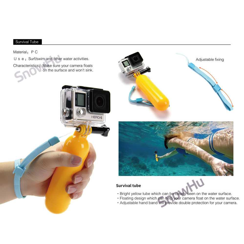 Bộ phụ kiện máy ảnh hành trình GoPro Xiaomi Yi - GS41 OMCSDIXX | BigBuy360 - bigbuy360.vn