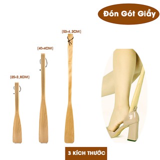 [Gỗ Thông] - Cây Đón Gót Giầy (dài 25cm)