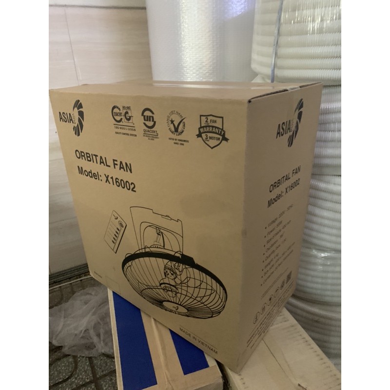 Quạt Trần Đảo có remote Asia X16002