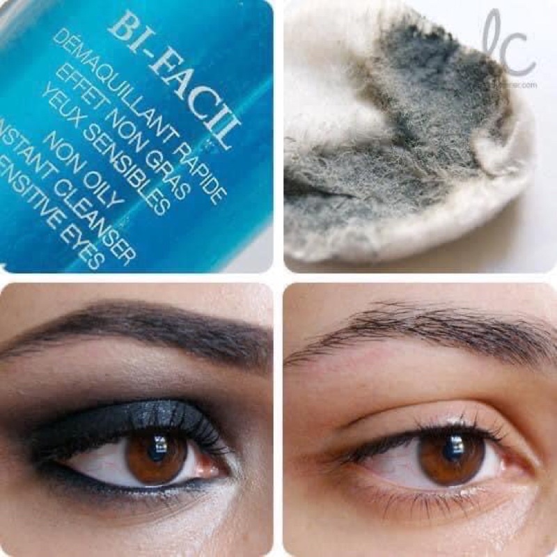 Tẩy trang mắt môi các size unbox