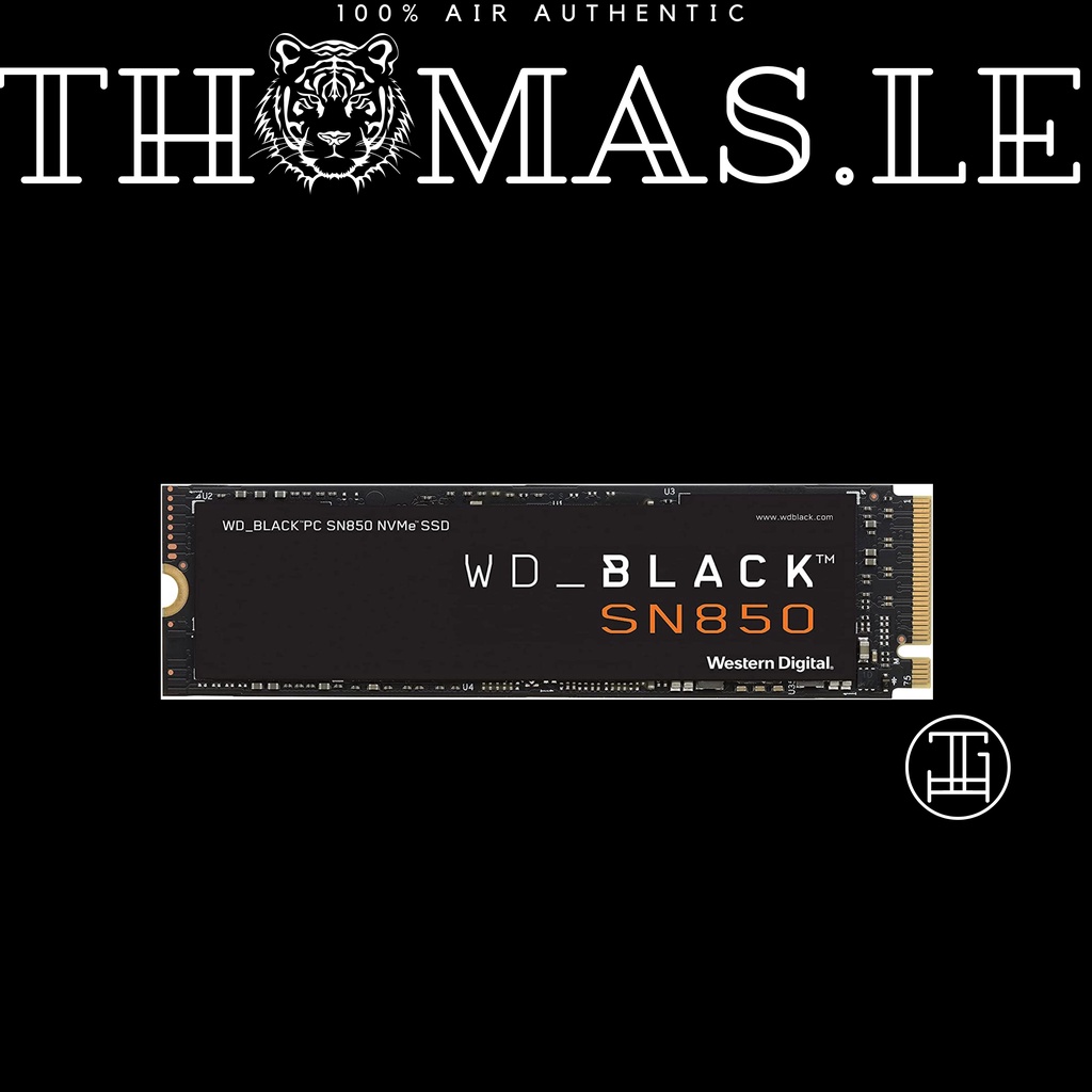 Ổ cứng SSD WD Black SN850 500GB 1TB 2TB NVMe SSD PCIe Gen 4 M.2