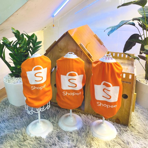 Quần Áo Cho Chó Mèo In Hình Shopee