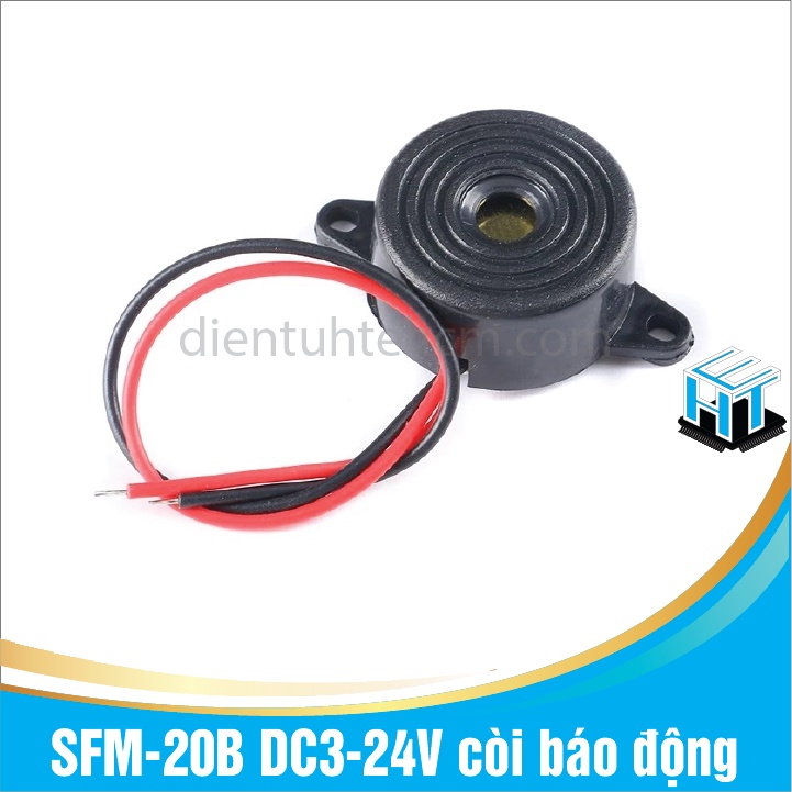 Còi báo động SFM-20B DC3-24V còi báo động 24V