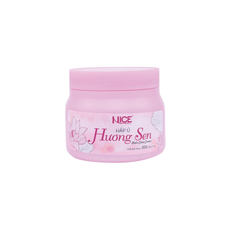 Hấp dầu  mềm mượt, phục hồi khô xơ, hư tổn Hương Sen NICE Hair Care Cream 1000ml/ 500ml