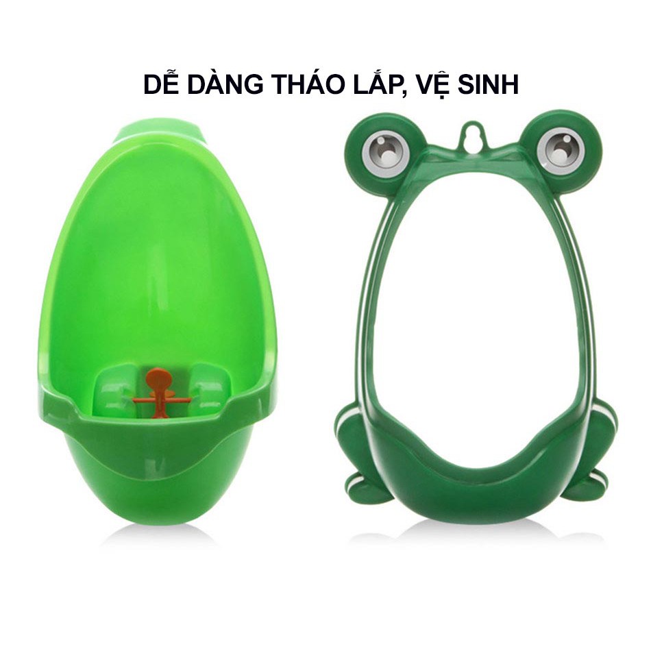 Bô Đứng Treo Tường Con Ếch, Tập Cho Bé Trai Đi Tiểu Hàng Cao Cấp