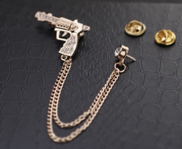 Ghim Cài áo vest nam, phụ kiện cài áo nam