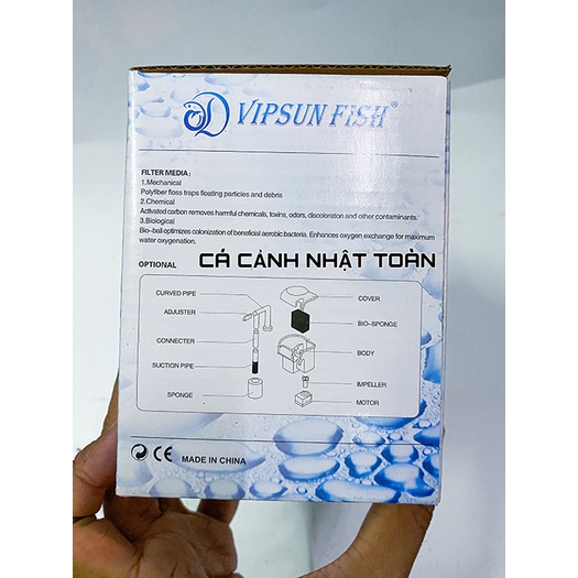 LỌC THÁC BỂ CÁ CẢNH VIPSUN AP303H
