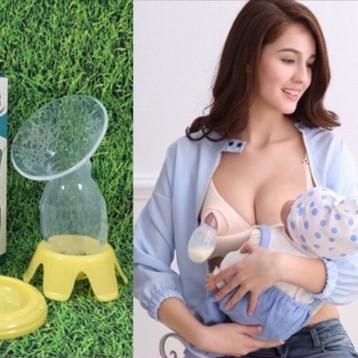 Bình hứng sữa khi mẹ cho con ti, cốc/phễu hứng sữa rảnh tay cho mẹ