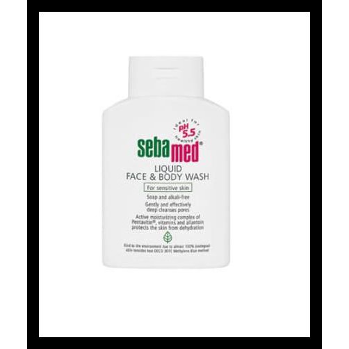 (Hàng Mới Về) Sữa Rửa Mặt Và Cơ Thể Sebamed 200ml