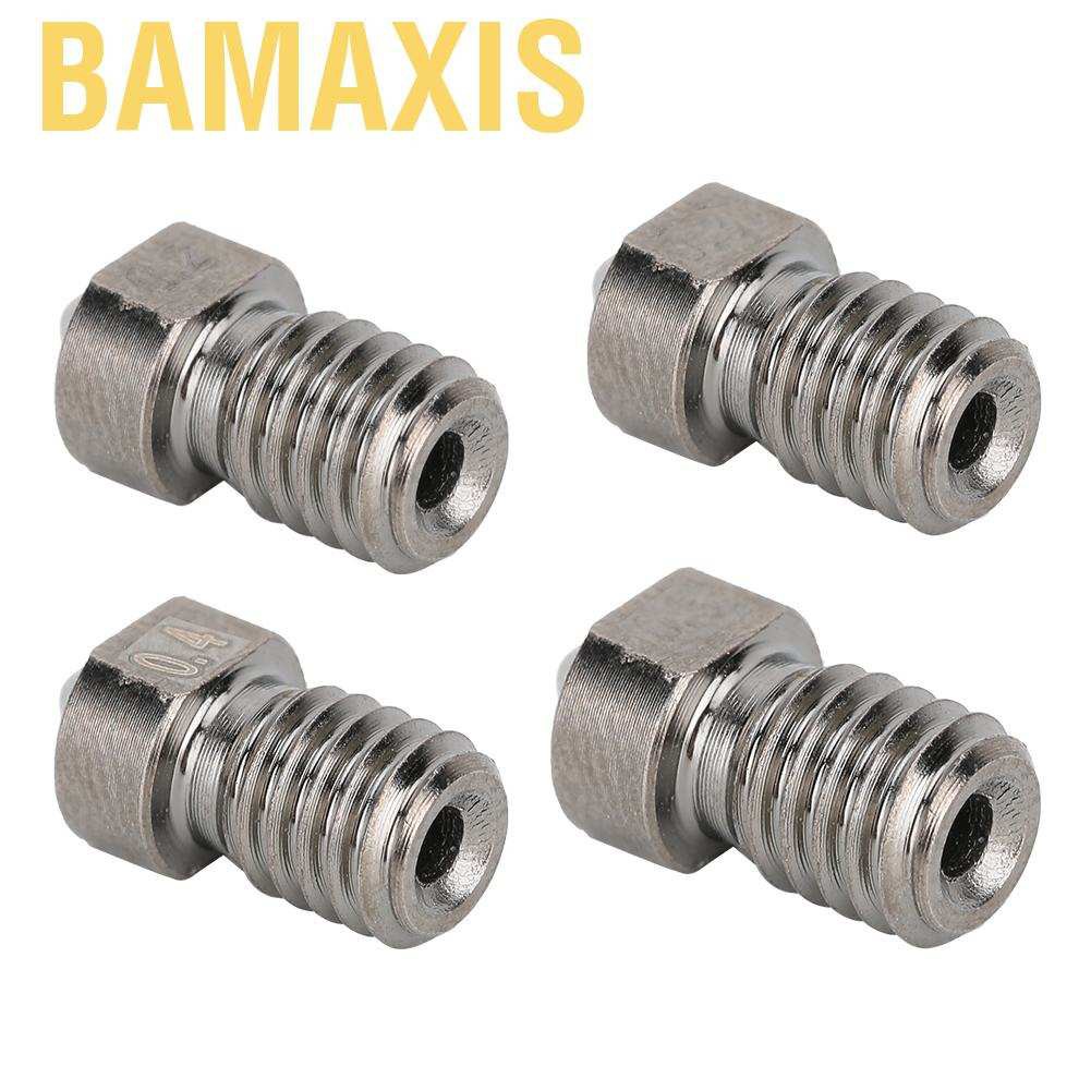 Bộ 10 Đầu Phun Bằng Thép 0.2mm / 0.3mm / 0.4mm / 0.5mm Cho Máy In 3d