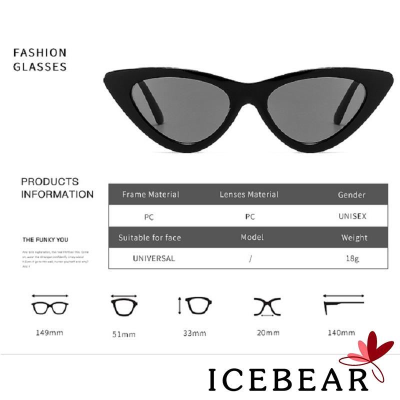 Kính mát gọng tam giác thời trang