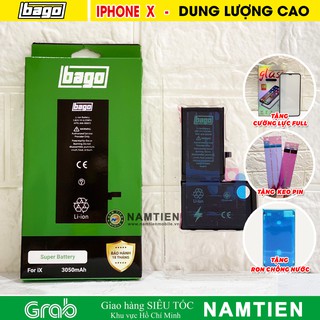 Pin iPhone X Bago Dung Lượng Cao Chính Hãng