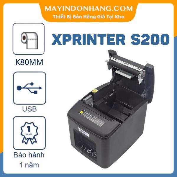 Máy in hoá đơn Xprinter S200ii Khổ K80