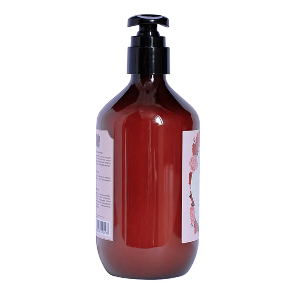 Dầu Gội Organique Dưỡng Tóc Hoa Hồng Rose Repairing Shampoo 500ml