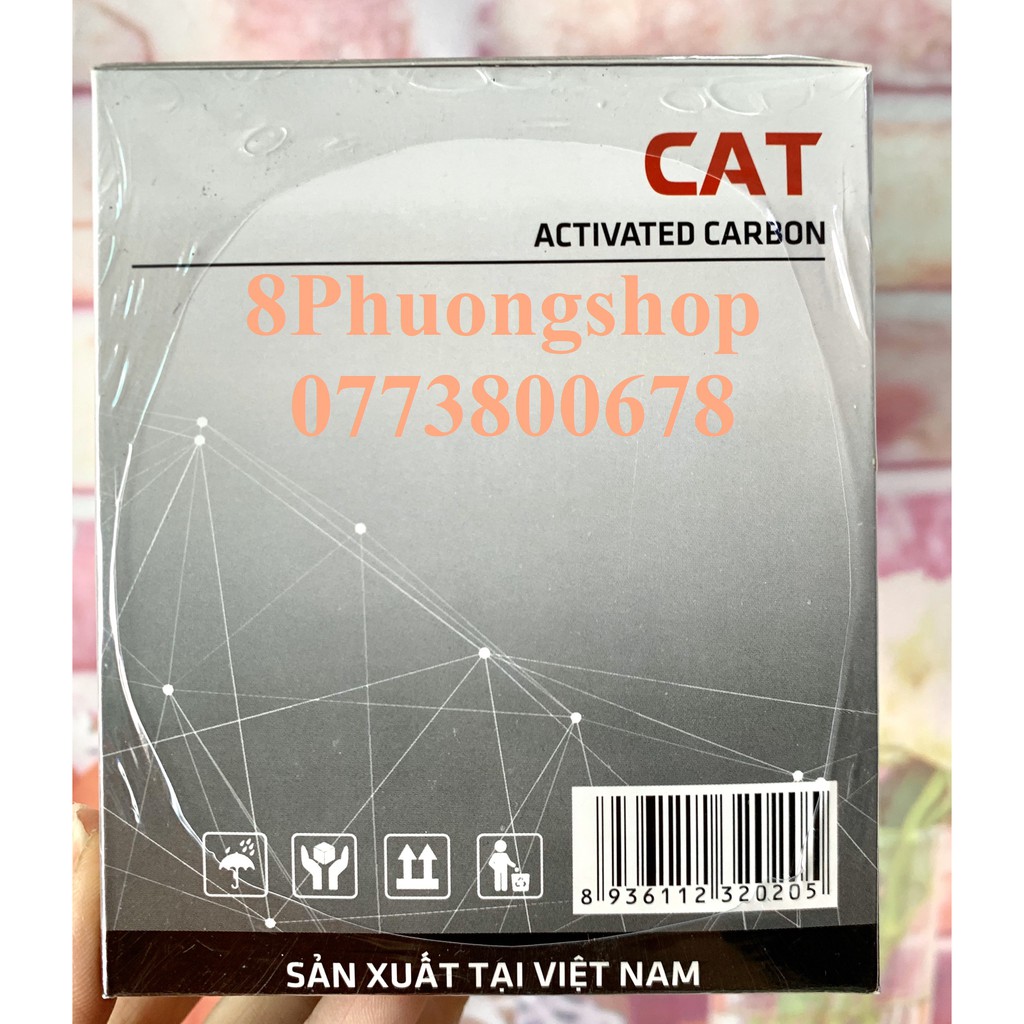 Khẩu trang Than Hoạt Tính CAT 4 lớp 50 cái/hộp