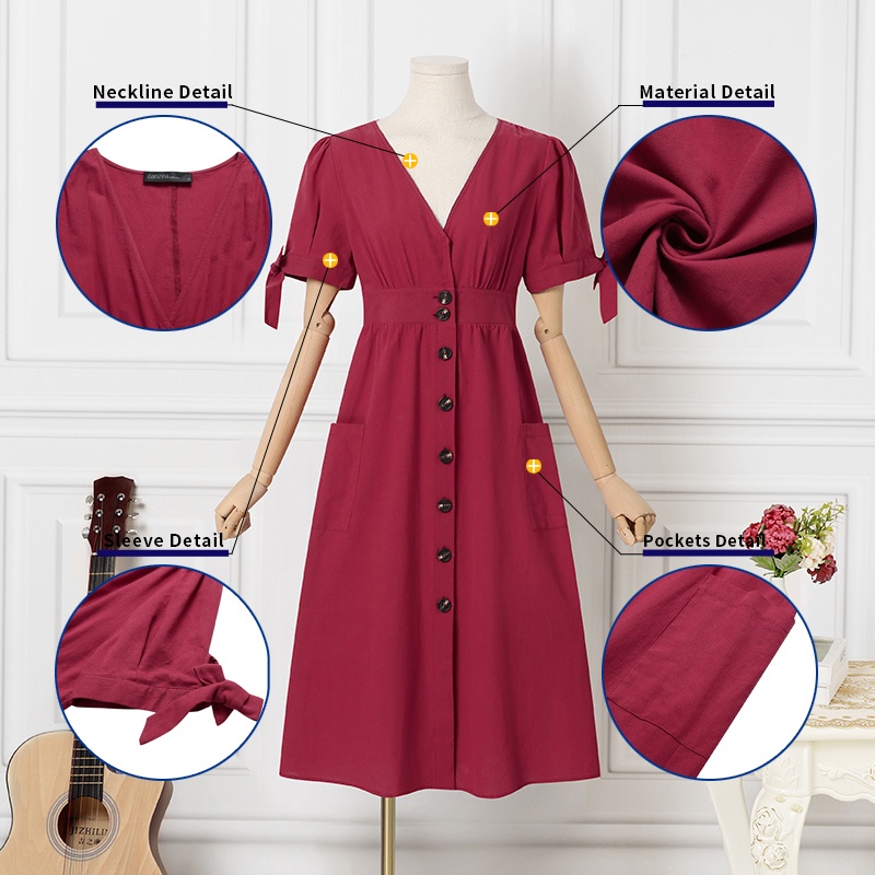 Zanzea Thắt Lưng Nữ Màu Trơn Phong Cách Châu Âu