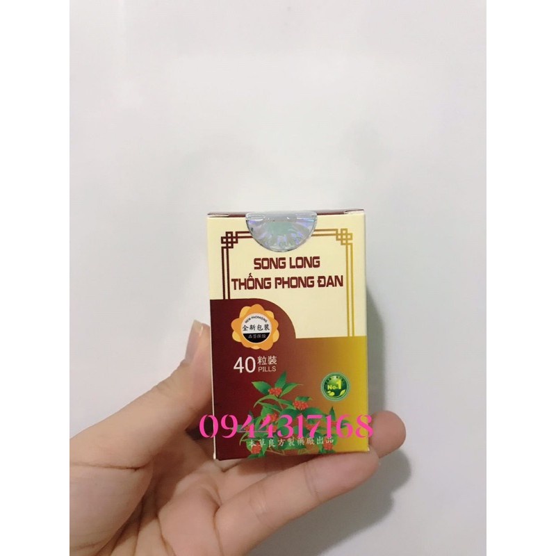 ✅ Song Long Thống Phong Đan [Chính Hãng] ✅ Viên uống hỗ trợ đau nhức xương khớp thoái hóa thoát vị tê bì tay chân