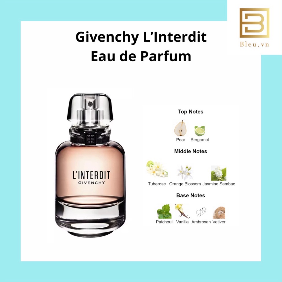 Mùi hương ngọt ngào] Nước hoa nữ Givenchy L'Interdit Eau de Parfum | Shopee  Việt Nam