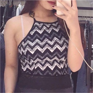 Set yếm và chân váy da 