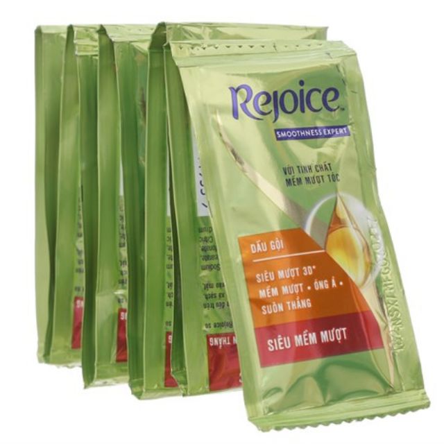 Dầu gội Rejoice siêu mượt 6g ( 10 gói )