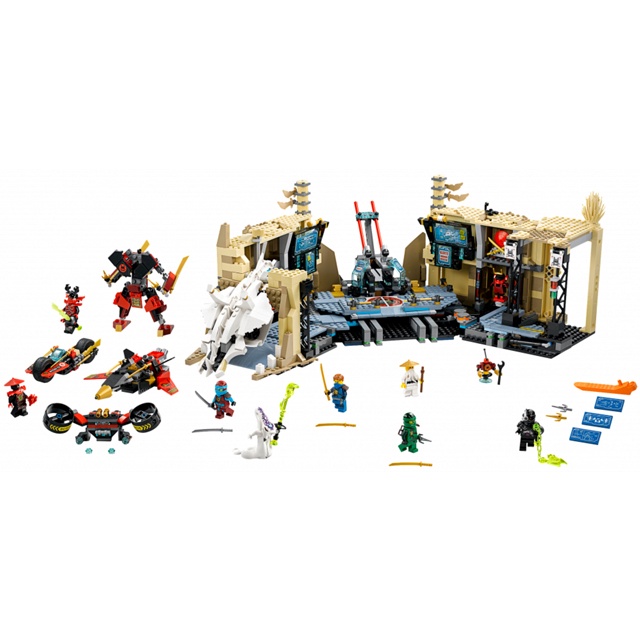 Lego 70596 - Hỗn loạn trong hang Samurai