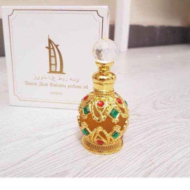 Tinh dầu , Nước hoa DUBAI tròn đá hộp 15ml - Nước hoa Nam Nữ Cao cấp Chính hãng Quyến rũ Sang trọng Lưu hương 8-12 tiếng