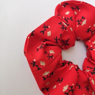 Cột tóc vải hoa, scrunchie handmade Naha
