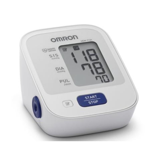 Máy Đo Huyết Áp Omron HEM-7121 + Tặng Máy Đo Đường Huyết Safe-Accu