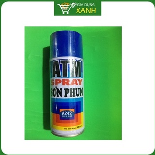 Sơn xịt ATM màu Xanh Dương A242, 400ml