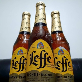 Bia Leffe vàng - Leffe Blonde - nhập khẩu Bỉ - 1 thùng 24 chai 330ml