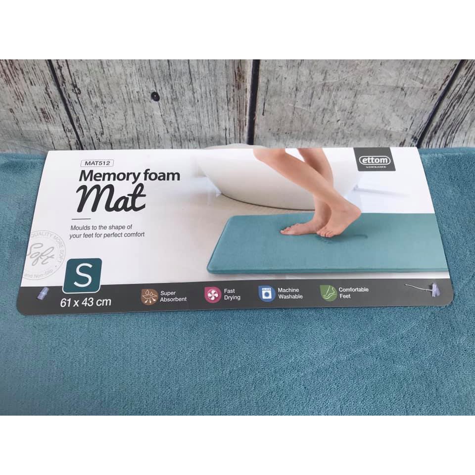 Thảm chùi chân Lock&Lock Memory Foam MAT512 (size S 43x61x1.5 cm )