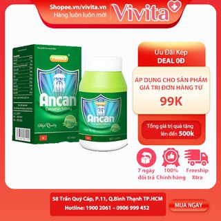 AnCan - Hỗ trợ trị ung bướu, phòng ngừa ung thư