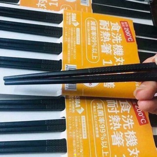Đũa Nhật Kháng Khuẩn Chống Trơn Shikisai [Set 10 Đôi] [ SET 10 ĐŨA ShikiSai ]
