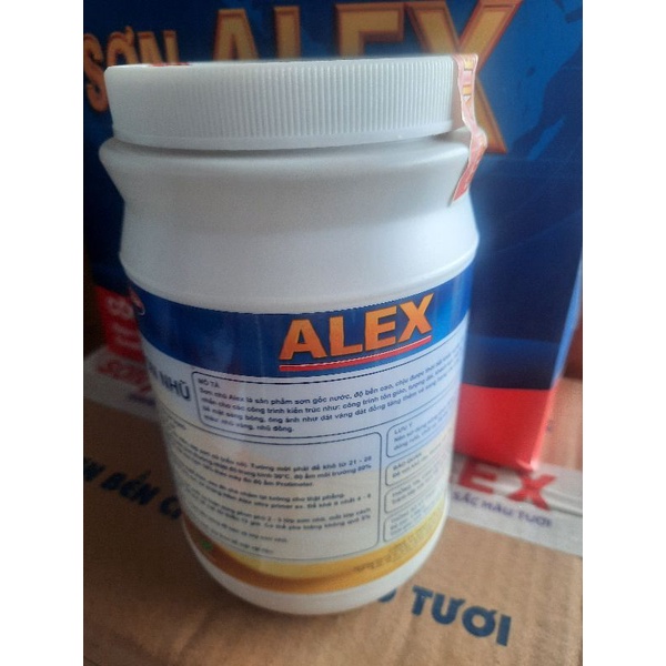Sơn nhũ vàng Alex 950ml siêu đẹp
