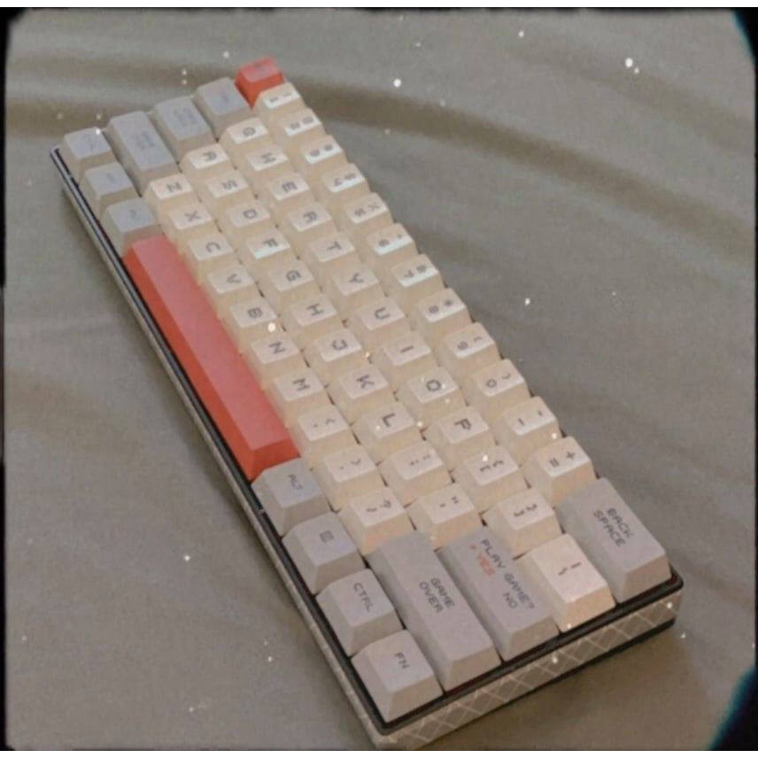 Keycap PBT cho phím cơ 8bit Game Over dyesub in 5 Cao cấp full phím 114 PCMASTER | BigBuy360 - bigbuy360.vn