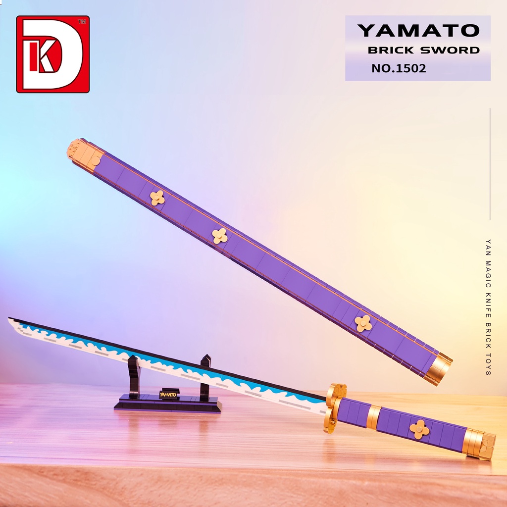 Đồ Chơi Lắp Ráp Kiểu Lego Mô Hình Thanh Kiếm Enma Của Zoro Trong One Piece DK1502 Với 936 PCS - KING OF TOYS