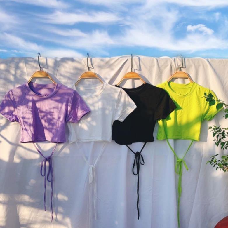 Áo croptop cuốn dây đủ màu - đa dạng có ảnh chụp thật | BigBuy360 - bigbuy360.vn