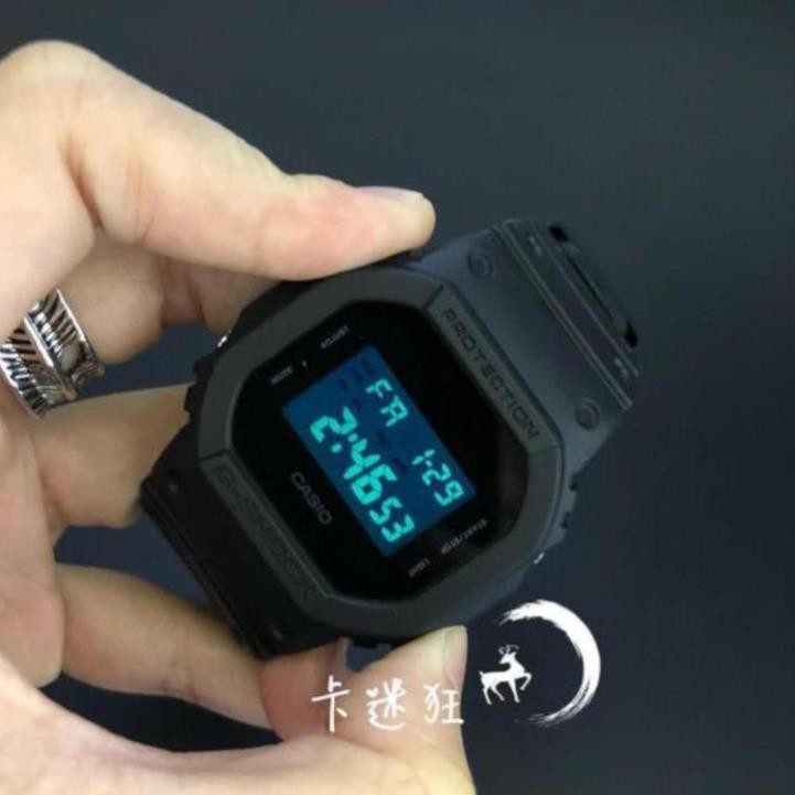 [HOT 2021] Đồng Hồ Nam Casio G-shock Vuông-DW-5600BB-1CR Chống Nước-FULL BOX THIẾC