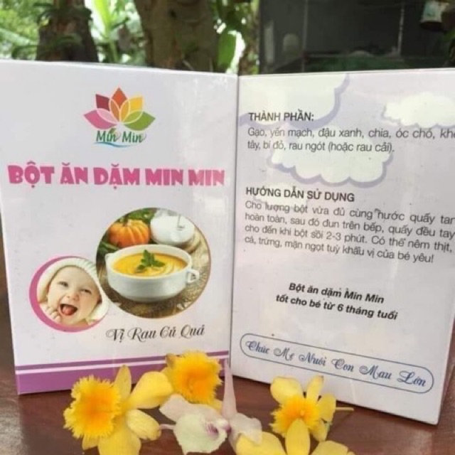 Bột ăn dặm min min