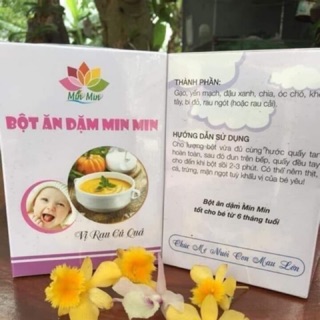 Bột ăn dặm min min