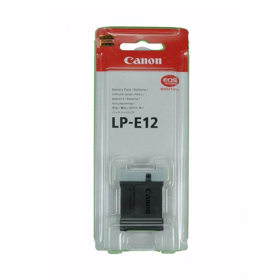Pin máy ảnh canon LP-E12