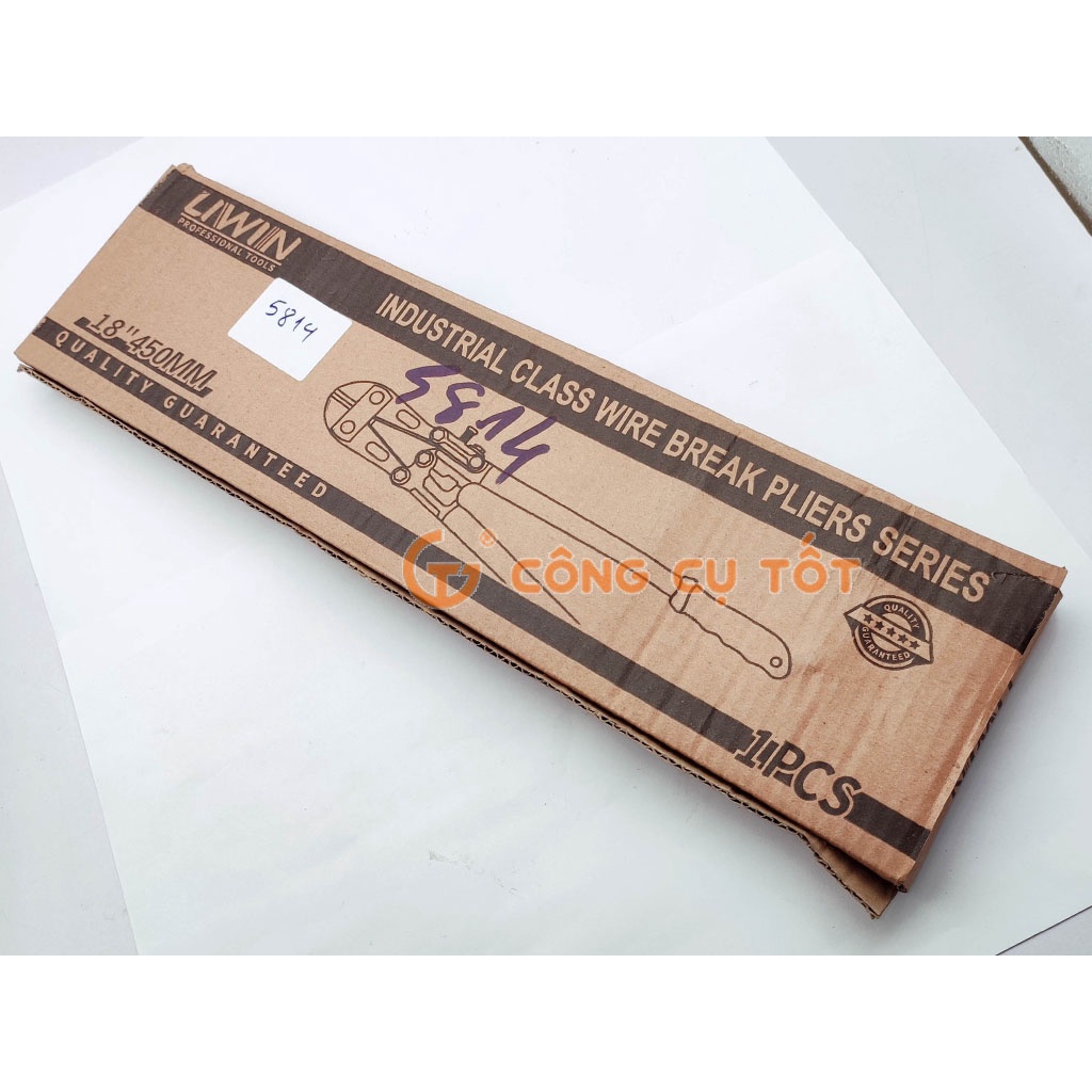 Kìm cộng lực cắt sắt xanh 450mm độ mở 18mm