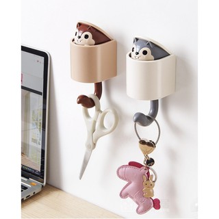 Móc treo đồ hình sói siêu cute chịu lựa 2.5 kg