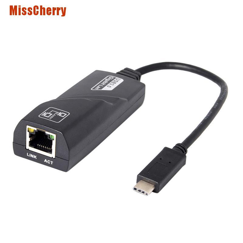 Dây Cáp Chuyển Đổi 1000mbps Type-C Usb-C Sang Rj45 Gigabit Ethernet Lan | BigBuy360 - bigbuy360.vn